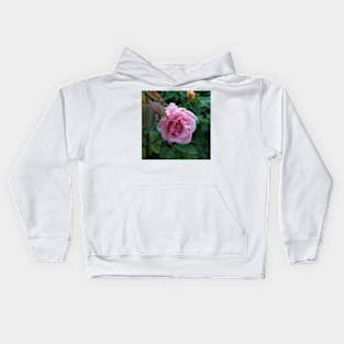 The big pink rose Kids Hoodie